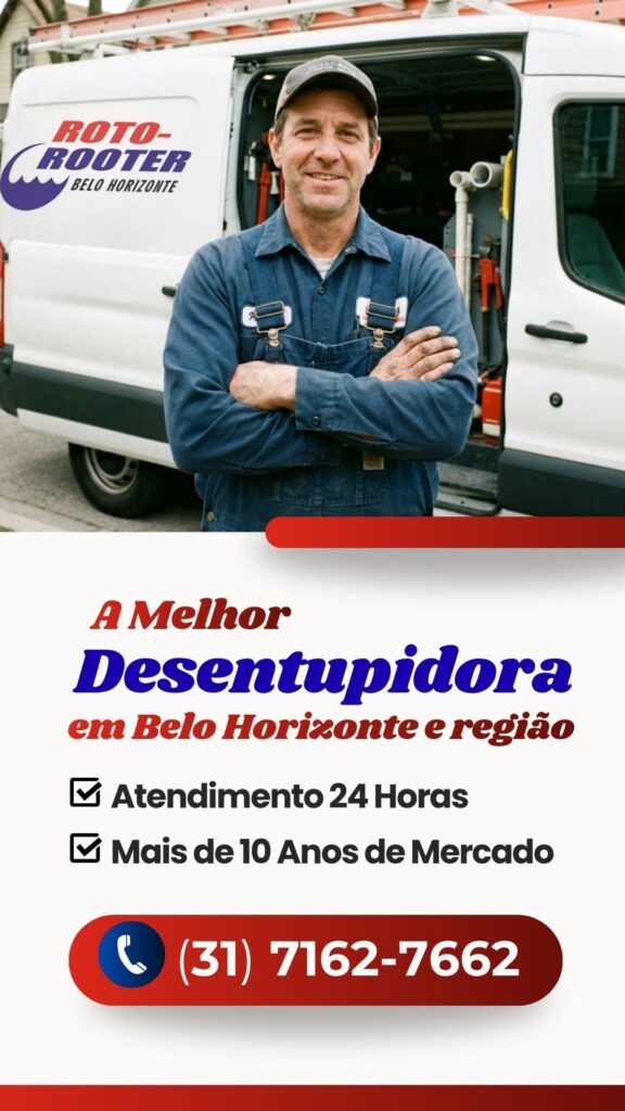 A melhor desentupidora em Belo Horizonte e região